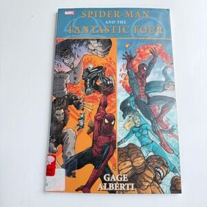 Marvel Marvel Spider-Man and the Fantastic Four Gage Graphic novel‎ EX-LIB B10
